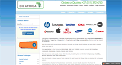 Desktop Screenshot of chafrica.co.za